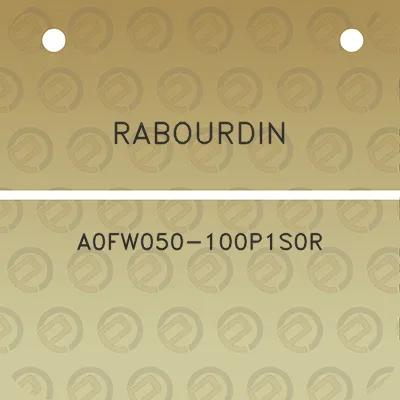 rabourdin-a0fw050-100p1s0r