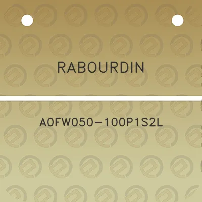 rabourdin-a0fw050-100p1s2l