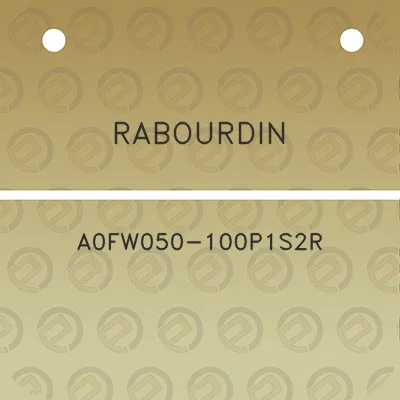 rabourdin-a0fw050-100p1s2r