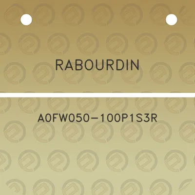 rabourdin-a0fw050-100p1s3r