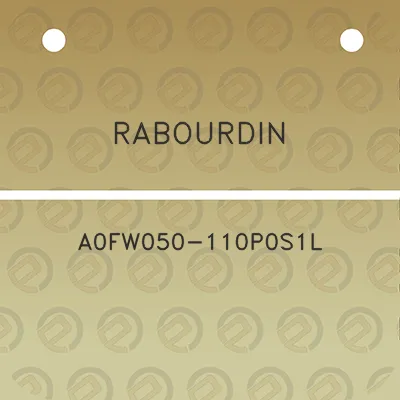 rabourdin-a0fw050-110p0s1l