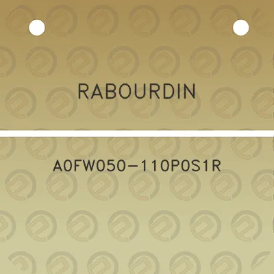 rabourdin-a0fw050-110p0s1r