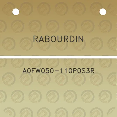 rabourdin-a0fw050-110p0s3r