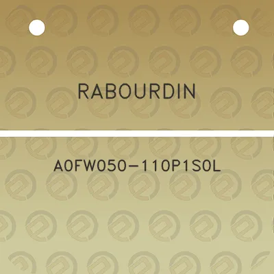 rabourdin-a0fw050-110p1s0l