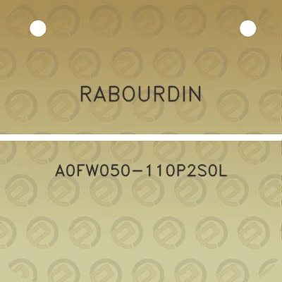 rabourdin-a0fw050-110p2s0l