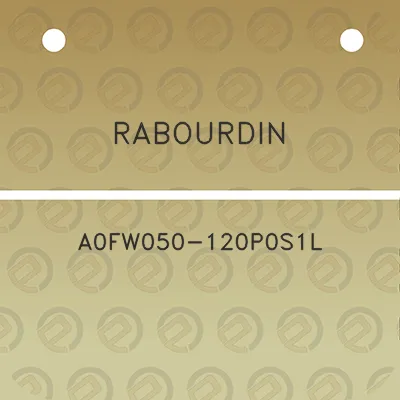 rabourdin-a0fw050-120p0s1l