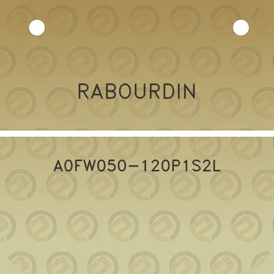 rabourdin-a0fw050-120p1s2l