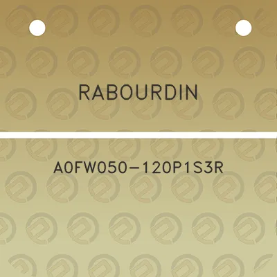 rabourdin-a0fw050-120p1s3r