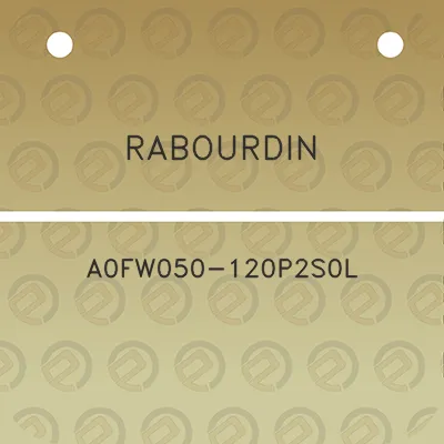 rabourdin-a0fw050-120p2s0l