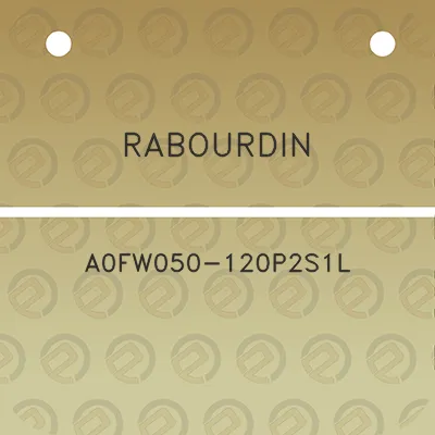 rabourdin-a0fw050-120p2s1l