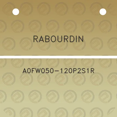 rabourdin-a0fw050-120p2s1r