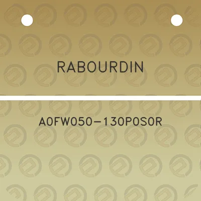 rabourdin-a0fw050-130p0s0r