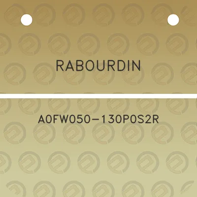 rabourdin-a0fw050-130p0s2r