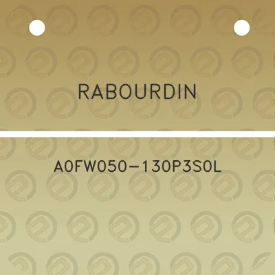 rabourdin-a0fw050-130p3s0l