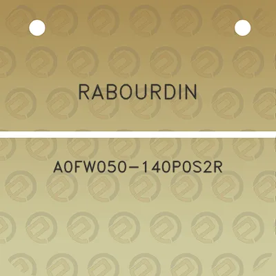 rabourdin-a0fw050-140p0s2r