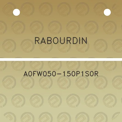 rabourdin-a0fw050-150p1s0r