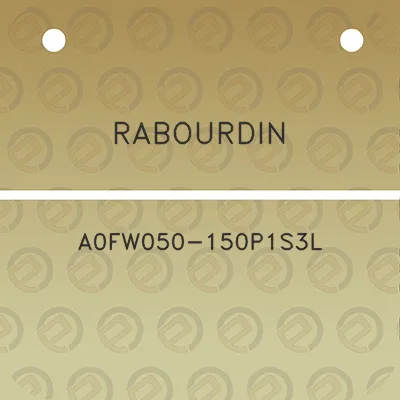 rabourdin-a0fw050-150p1s3l