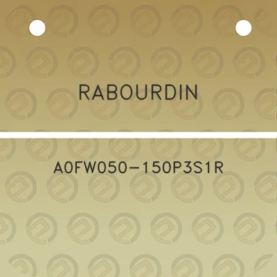 rabourdin-a0fw050-150p3s1r