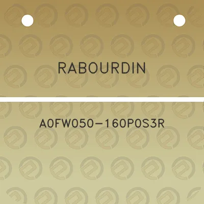 rabourdin-a0fw050-160p0s3r