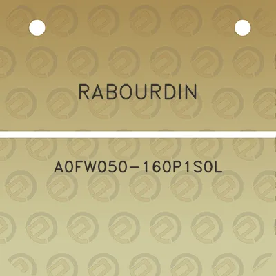 rabourdin-a0fw050-160p1s0l