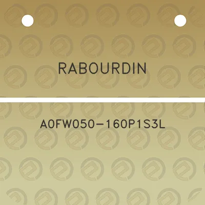 rabourdin-a0fw050-160p1s3l