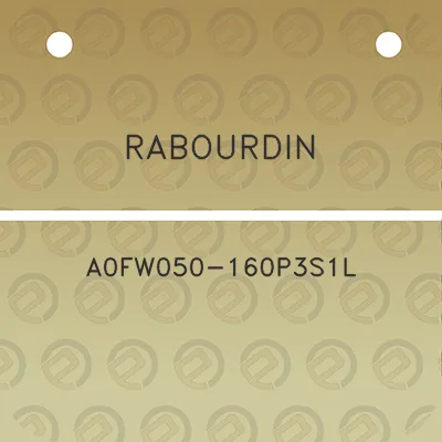 rabourdin-a0fw050-160p3s1l