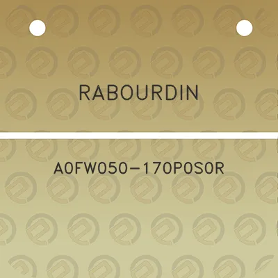 rabourdin-a0fw050-170p0s0r