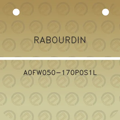 rabourdin-a0fw050-170p0s1l