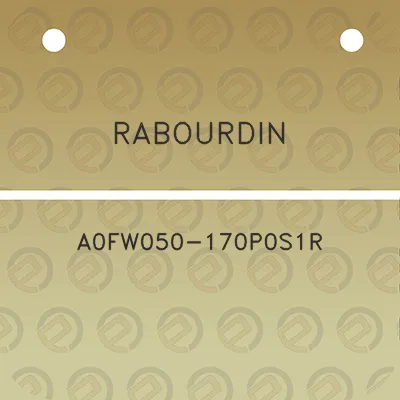 rabourdin-a0fw050-170p0s1r