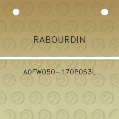 rabourdin-a0fw050-170p0s3l