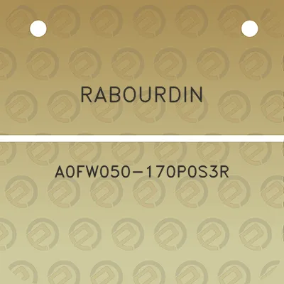 rabourdin-a0fw050-170p0s3r