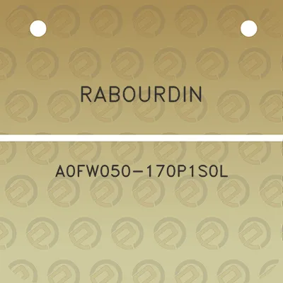 rabourdin-a0fw050-170p1s0l