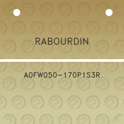 rabourdin-a0fw050-170p1s3r