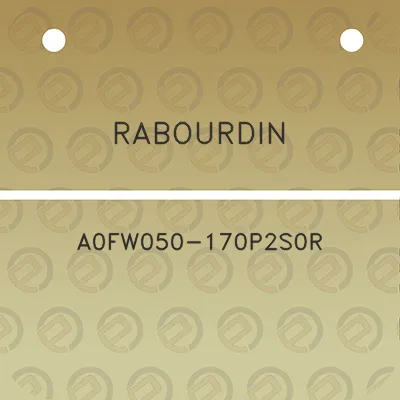 rabourdin-a0fw050-170p2s0r