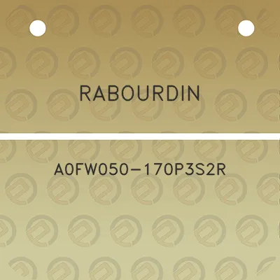 rabourdin-a0fw050-170p3s2r