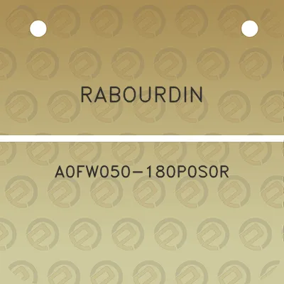 rabourdin-a0fw050-180p0s0r