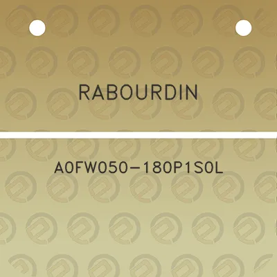 rabourdin-a0fw050-180p1s0l