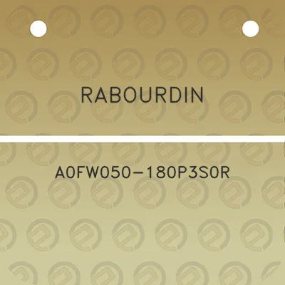 rabourdin-a0fw050-180p3s0r