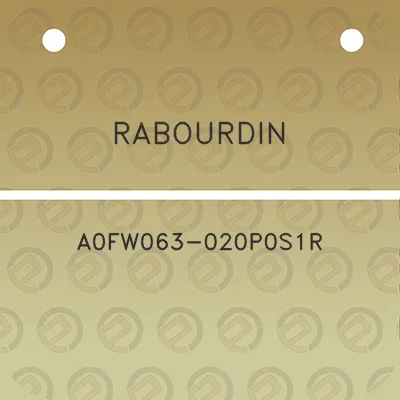 rabourdin-a0fw063-020p0s1r