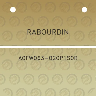 rabourdin-a0fw063-020p1s0r