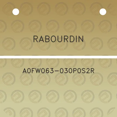 rabourdin-a0fw063-030p0s2r