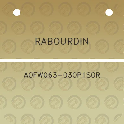 rabourdin-a0fw063-030p1s0r