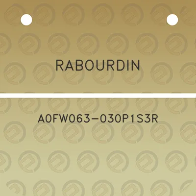 rabourdin-a0fw063-030p1s3r