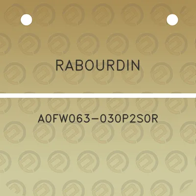 rabourdin-a0fw063-030p2s0r