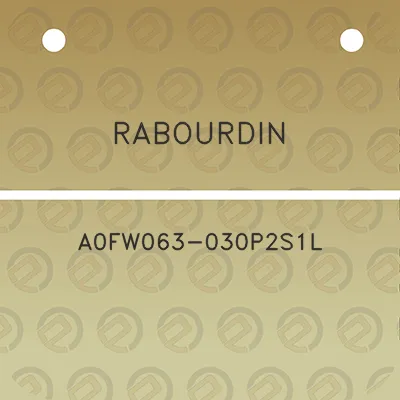 rabourdin-a0fw063-030p2s1l