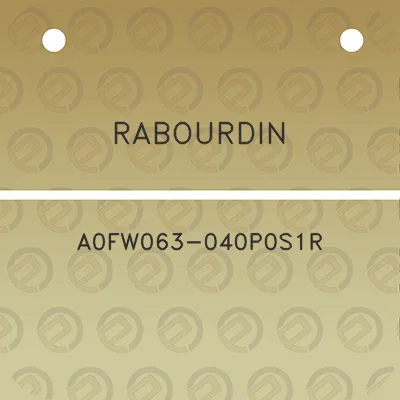 rabourdin-a0fw063-040p0s1r