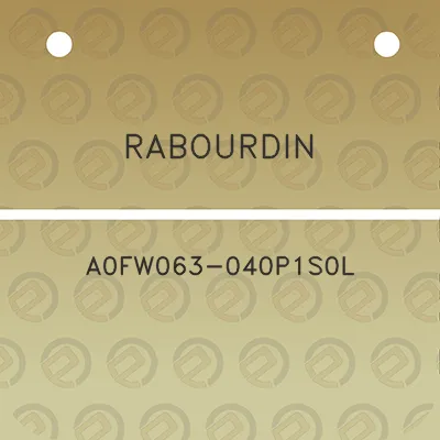 rabourdin-a0fw063-040p1s0l