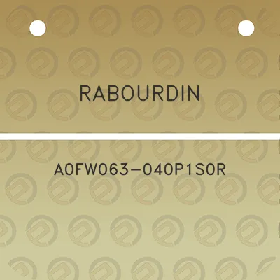 rabourdin-a0fw063-040p1s0r