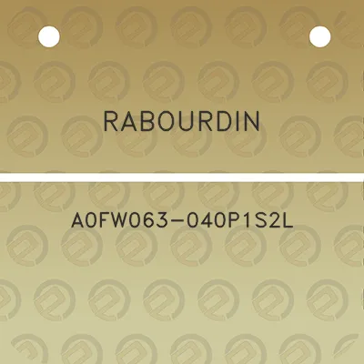 rabourdin-a0fw063-040p1s2l