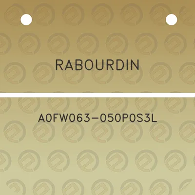 rabourdin-a0fw063-050p0s3l